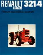 Brochure tracteur Renault N73 catalogue 